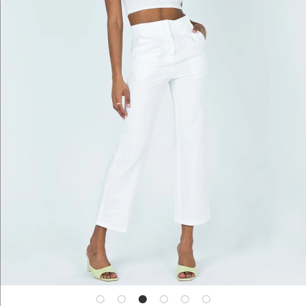 NWOT Zack Pants White